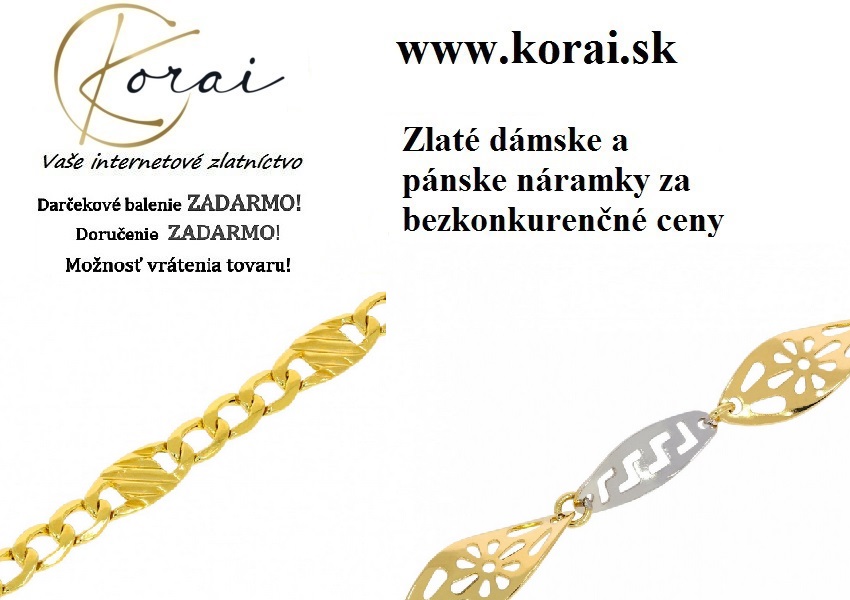 Zlaté náramky Korai Zlaté náramky Korai